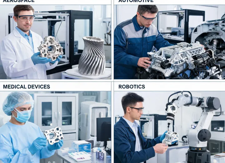 Industrial additive manufacturing applications